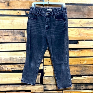 PacSun Black Acid Washed‎ High Waisted Mom Jeans Size 29
